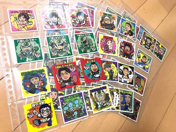 ■即決美品『ラーメンラリーシール52枚セット』■検:ステッカー麺バカ神銀河一品トリトン百年本舗那そば 佐野実