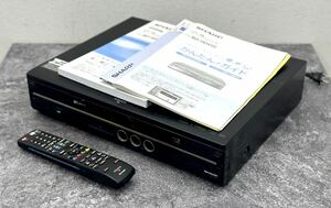 通電OK■SHARP シャープ AQUOS BD ブルーレイディスク VHS BD-HDV22 ビデオ ■兵庫県姫路市から 24-799