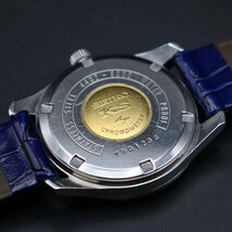 KING SEIKO キングセイコー 4402-8000 手巻き 25石 KS亀戸メダリオン 1967年製造 デイト 新品革ベルト メンズ腕時計_画像6