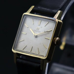 OMEGA オメガ Ref.511.022 cal.620 手巻き ゴールドカラー スクエアケース 1964年頃製造 スイス製 アンティーク レディース腕時計