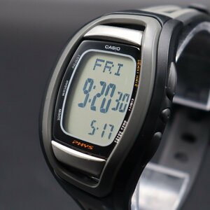 電池新品 CASIO PHYS カシオ フィズ CHF-100J クォーツ デジタルウォッチ 純正ラバーベルト メンズ腕時計