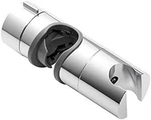 OFFO シャワーフック 18mm～25mmスライドバー対応 シャワーヘッドホルダー修理交換用 シャワーヘッド高さ・角度自在調
