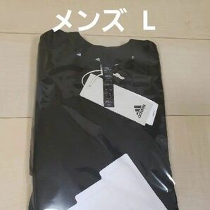 【新品】 adidas アディダス tシャツ 半袖 黒 L