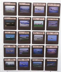 #2000 year rom and rear (before and after) AIRLINE sliding Oceania * India * Middle East * Russia series ① 20 sheets 35mmli bar monkey film HCL mount boji airplane . interval machine 