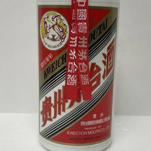 【ST18724MY】未開栓 貴州芽台酒 キシュウマオタイシュ マオタイ酒 天温女ラベル 2005 MOUTAI KWEICHOW 中国酒 500ml/53% 箱 グラス有 952gの画像5