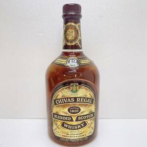 【DHS2801AT】未開栓 CHIVAS REGAL シーバスリーガル 12年 1801 ブレンデッド スコッチ ウイスキー 40度 760ml 古酒 洋酒 お酒