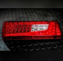 SCANIA スカニア タイプ 24V専用 LEDテールランプ ボルボ ユーロスタイル ユーロテール 2p トラック 純正互換品 汎用品_画像1