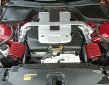 VQ35HR VQ37VHR エアクリーナーキット Z33 Z34 V36 Y51 Y50 日産 フェアレディZ スカイライン フーガ インテーク マフラー 車高調_画像5