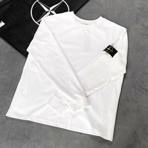 STONE ISLAND　パーカ　丸首　シンプル　ロゴ付き　メンズ　S-XL　サイズ選択可能