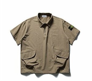 STONE ISLAND　ストンアイランド　メンズ　ポロシャツ　Tシャツ　ロゴ有り　半袖　ポケット　M-XXL　サイズ選択可能