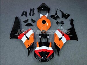 CBR1000RR　SC57　2006　2007　カウルセット　射出成形高品質ABS　社外品カウル　黒橙赤　日本正規代理店出品　CBR　レプソルカラー