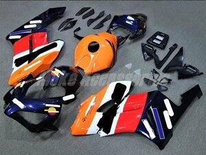 CBR1000RR　SC57　カウルセット　射出成形高品質ABS　2004　2005　社外品カウル　紺橙赤　日本正規代理店出品　CBR　レプソル★★