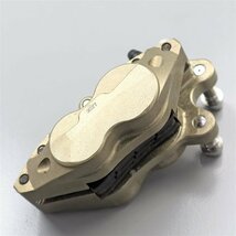 ♪ブレンボ CNC 4POT レーシングキャリパー 40mm 左側のみ チタンボルト付 (D0509A06) DUCATI/400SS取り外し_画像3