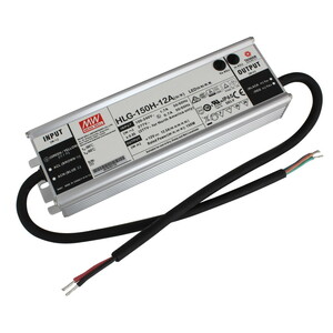 Meanwell ミンウェル HLG-150H-12A 直流電源 DC電源 12V 12.5A 150W 防水 IP65