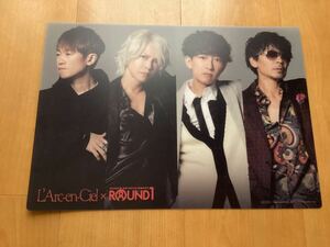 L'Arc-en-Ciel ROUND1ラウンドワンコラボB4プラマット②(新品)HYDE VAMPS ラルク