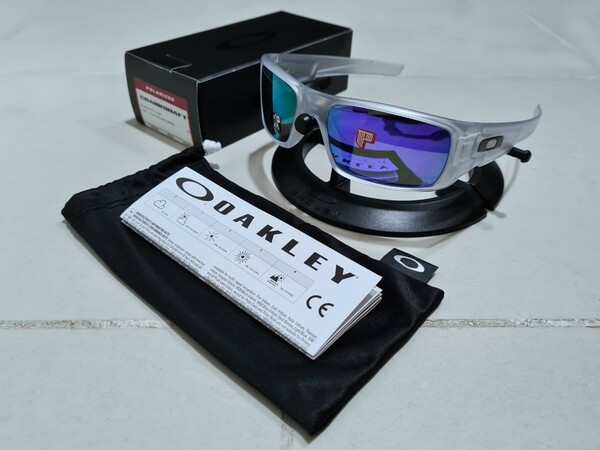 正規品 新品 未使用 偏光 OAKLEY CRANKSHAFT オークリー クランクシャフト VIOLET IRIDIUM POLARIZED ポラライズド サングラス OO9239-0960