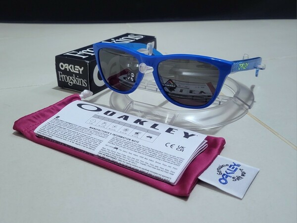 正規品 新品 偏光レンズ付き OAKLEY FROGSKINS オークリー フロッグスキン PRIZM Polarized プリズム ポラライズド サングラス OO9013-K355