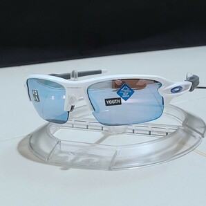 正規品 新品 偏光 OAKLEY FLAK XS オークリー フラック PRIZM Deep Water Polarized プリズム ディープウォーター ポラライズド サングラス