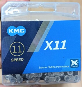 新品 KMC X11 チェーン 11速用　★送料無料★　ロードバイク