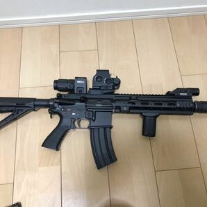 東京マルイ 次世代電動ガン HK416D デブグル クロスボーンカスタム 静音軽量化 外装カスタムの画像4