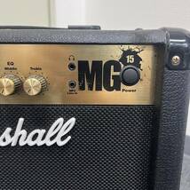 K5 Marshall マーシャル ギターアンプ MG15 楽器 音楽 ギター ブラック_画像3