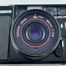 U5 Canon AF35M コンパクトフィルムカメラ 38mm F2.8 動作確認済 シャッター音確認済_画像3