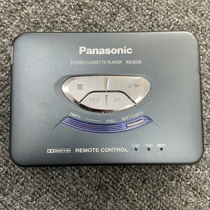 U5 【通電確認済】Panasonic RQ‐SX35 カセットプレーヤー ブラック パナソニック ポータブルカセットプレーヤー カセットウォークマン 