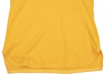 ジュンヤワタナベマンコムデギャルソン×ラコステ 製品染め鹿の子ポロシャツ 黄色S_画像8