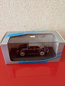 ★1/43 VW　Cabrio　Softop　1951/52　黒 　PMA　銀箱　ミニチャンプス