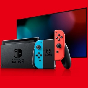 【新品】Nintendo Switch(有機ELモデル)Joy-Con(L)ネオンブルー/(R)ネオンレッド 任天堂！★★SUPERSALE1円スタート！の画像2