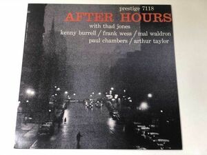 161-L415/ 【米】LP/ After Hours:Prestige Classic Jam Sessions,V.1