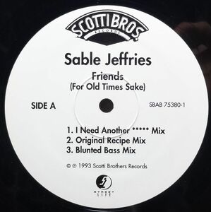 【Sable Jeffries Friends (For Old Times Sake)】 [♪RQ]　(R6/5)