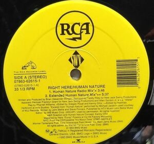 【SWV Right Here / Human Nature】 [♪RQ]　(R6/5)