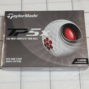 TaylorMade テーラーメイド TP5x ホワイト ゴルフボール 2021年モデル 1ダース