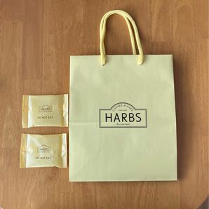 ハーブス　HARBS 紙袋　ショッパー　保冷　保冷剤2個