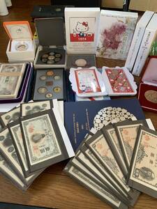 . goods adjustment old coin commemorative coin etc. etc. large amount set sale 