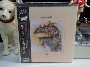 星3｜帯新品同様！★CD / 紙ジャケット / w/OBI / 廃盤★PETE SINFIELD / ピート・シンフィールド「スティル」King Crimson