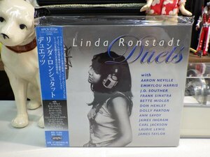 角四｜新品同様Like NEW!!★CD / DIGI PACK / w/OBI★Linda Ronstadt「デュエッツ」リンダロンシュタット