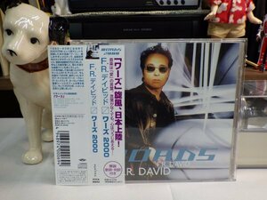 角7｜帯新品同様！★CD / w/OBI / AOR/DISCO / 廃盤★F.R. DAVID「WORDS 2000」