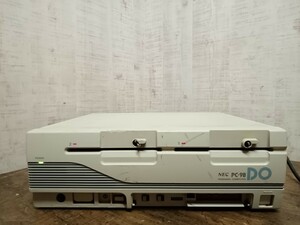 必見!!　希少　NEC　PC-98DO パーソナルコンピュータ PC98 シリーズ　旧型　PC パソコン レトロ　通電確認済み　ジャンク