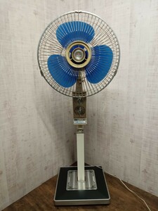  worth seeing!! rare MITSUBISHI Mitsubishi R35-SN high class electric fan large electric fan retro electric fan with casters retro Vintage fan present condition goods 