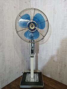 MITSUBISHI Mitsubishi MMC R35-N6 electric fan large electric fan . interval . retro electric fan retro Vintage fan Junk 