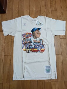 【新品未使用】ミッキー・マントルのTシャツ サイズL クーパーズタウンコレクション Mickey MANTLE タグ付き