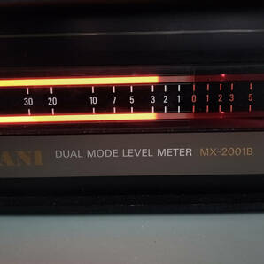 MITANI DUAL MODE LEVEL METER MX-2001B VU・ピーク メーターの画像9