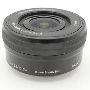 SONY E PZ 16-50mm/F3.5-5.6 OSS electric zoom lens SELP1650 black 