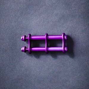 ニックス アルミ製金具一式 (アルマイト加工) 紫 ALU-1-V