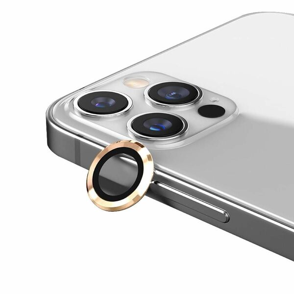 iPhone11Pro 11Promax レンズカバー ゴールド カメラレンズ カメラ保護 カメラレンズ 保護フィルム　