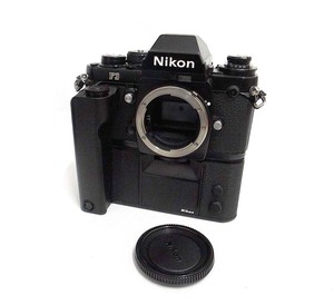 極美品 Nikon ニコン 一眼レフカメラ F3 ボディ ブラック モータードライブ MD-4付き