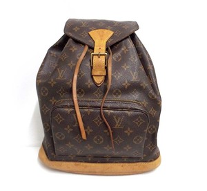 良品 Louis Vuitton ルイヴィトン モノグラム モンスリGM M51135 リュックサック