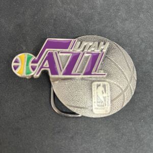 アンティーク　バックル　Utah JAZZ 1994年製